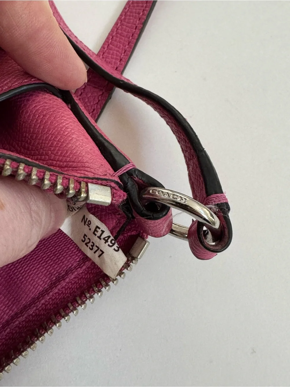 Pink Coach Crossbody 52377